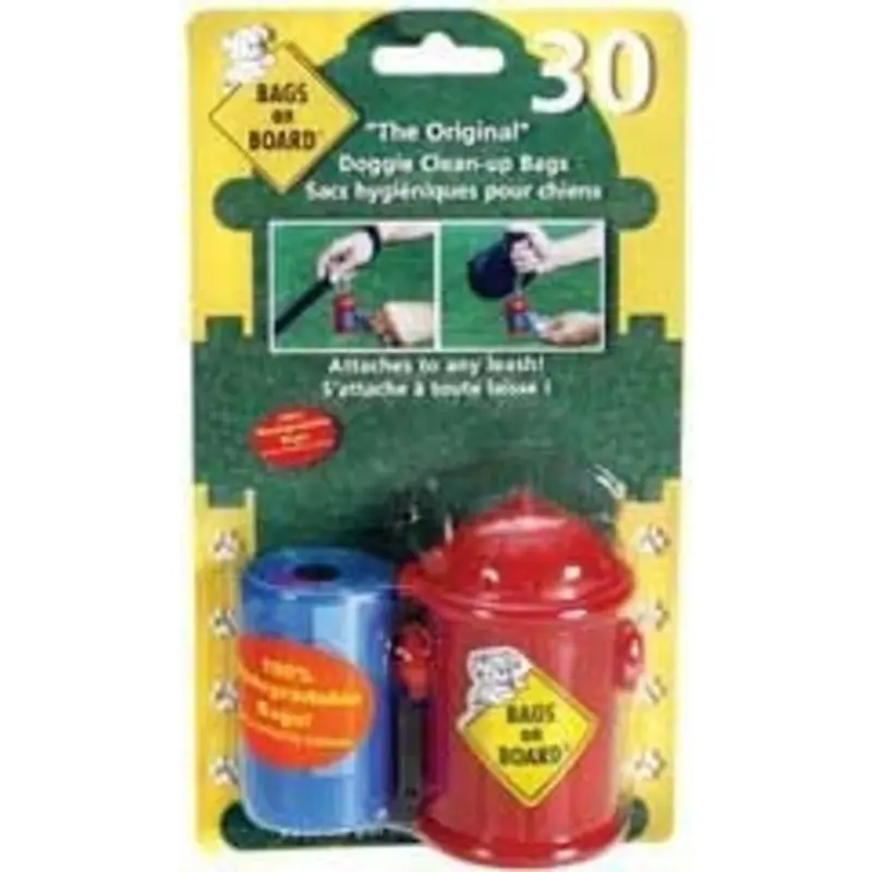 Bags on Board Fire Hydrant Waste Bag Dispenser