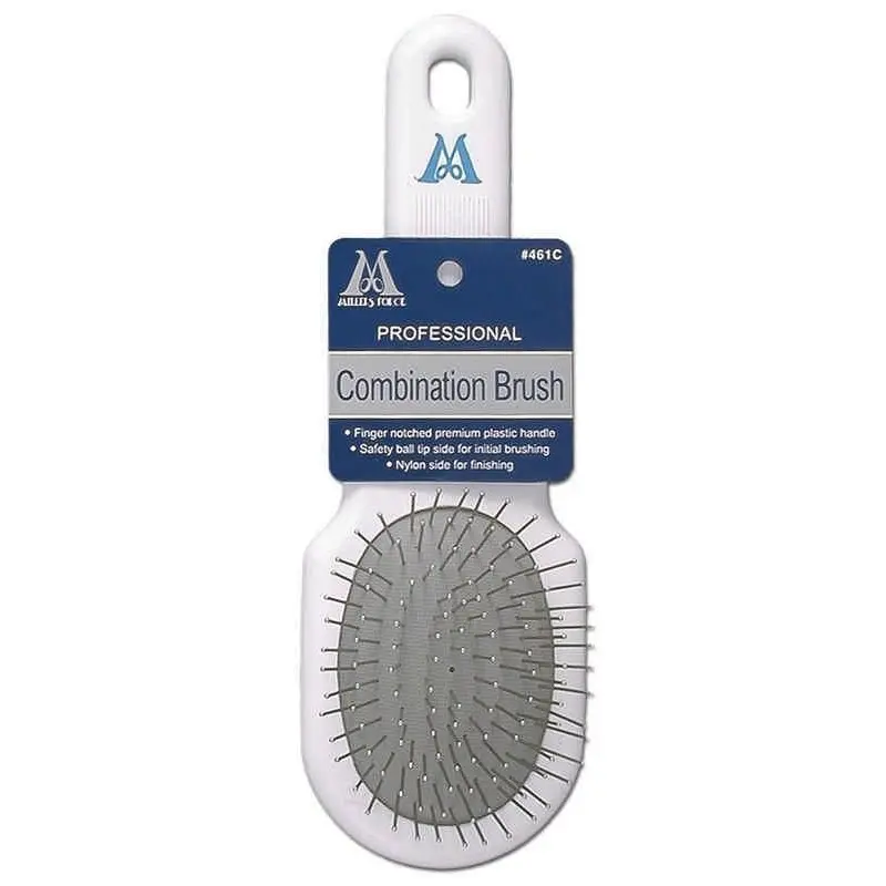 Combination dog Brush Large Green