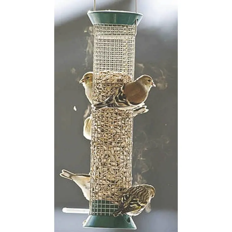 Droll Yankees Grn New Genertn Metal Peanut Feeder