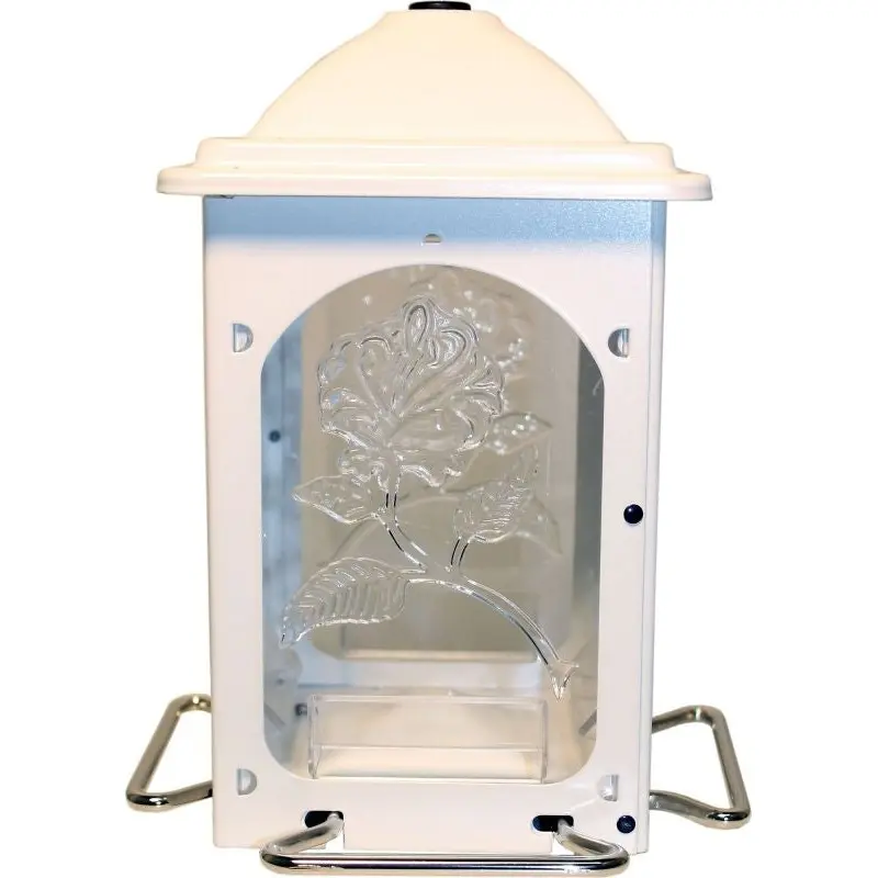 Homestead White Rose Feeder 5 lb White