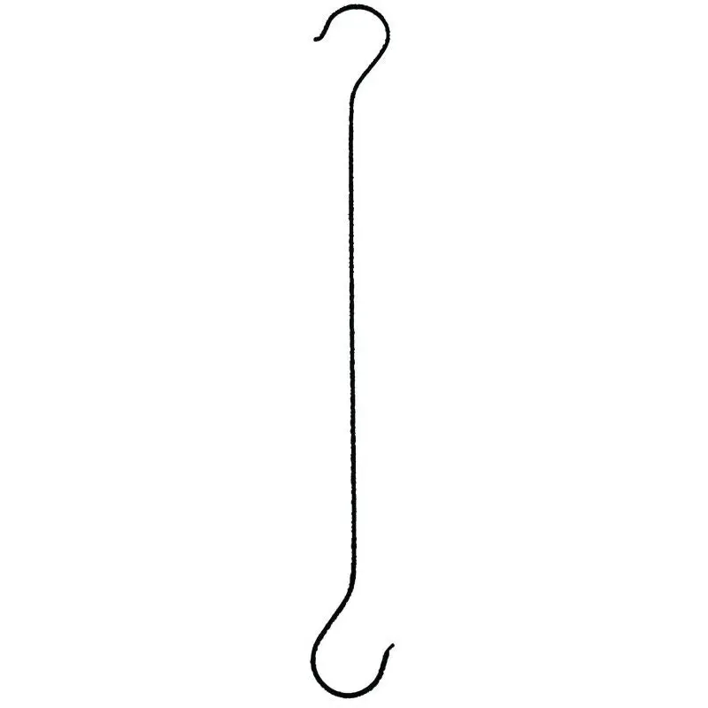 Hookery S-Hook Extension 30 Black