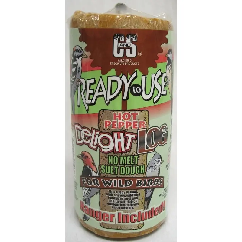 Cands RTU Hot Pepper Delight Suet Log 2lb