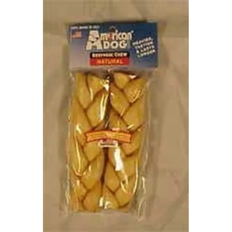 Chicken Braid Rawhide Treat For Dogs 5x1x11