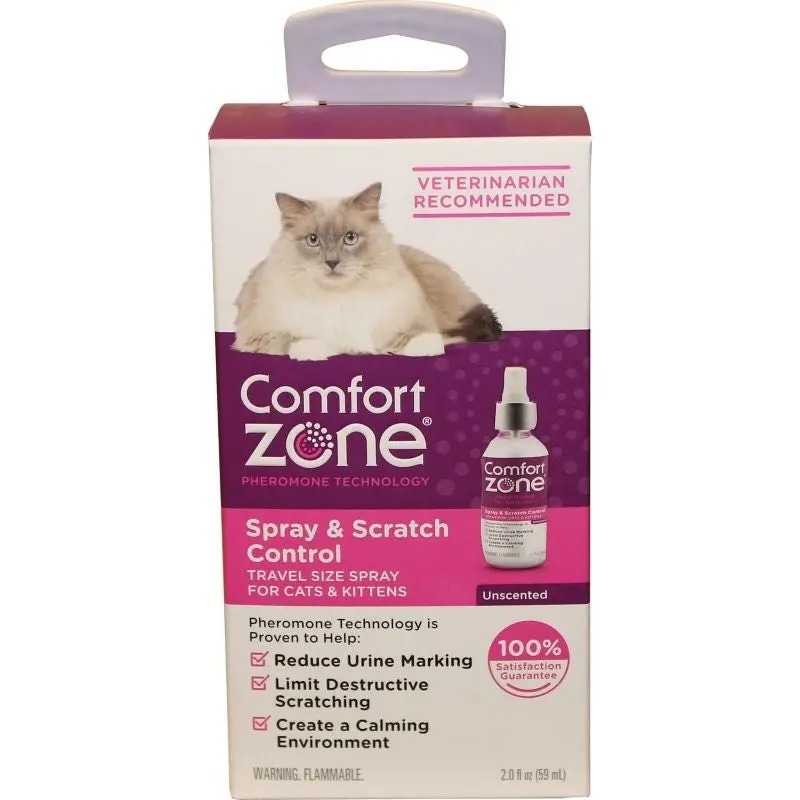 Comfort Zone Cat Calming Spray 2 oz