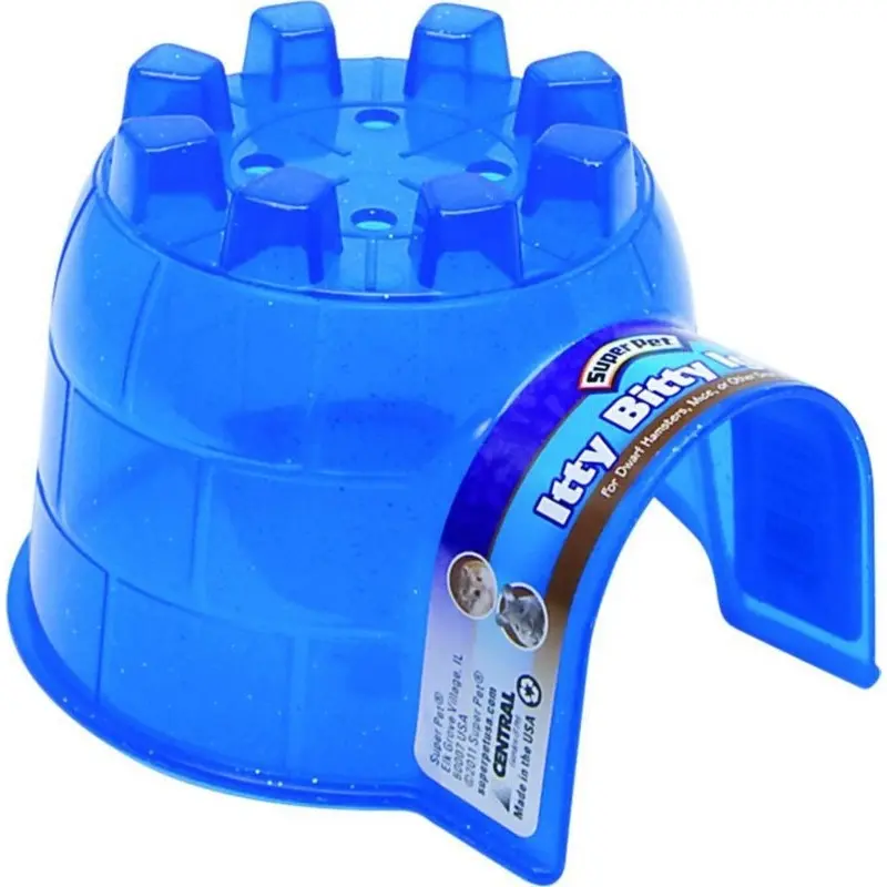 Super Pet Itty Bitty Igloo 4 X 4.5 X 3 Bk/Ye