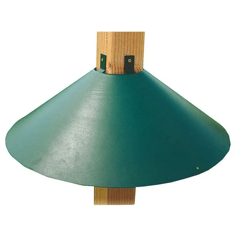 Woodlink Green Wrap Around Steel Squirrel Baffle