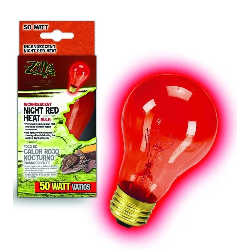 Zilla Night Red Incandescent Bulb 50 Watt