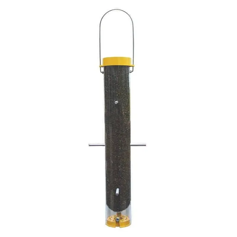 Droll Yankee 6 Port Yellw Finch Upside Down Feeder