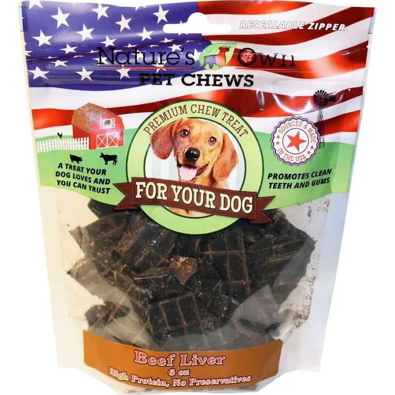 Best Buy Bones Usa Beef Liver Treats Chew 6oz Beef