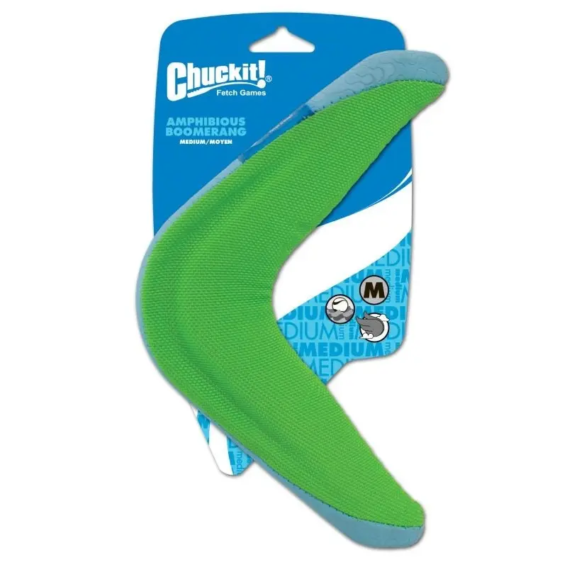 ChuckIt Amphibious Boomerang Dog Toy