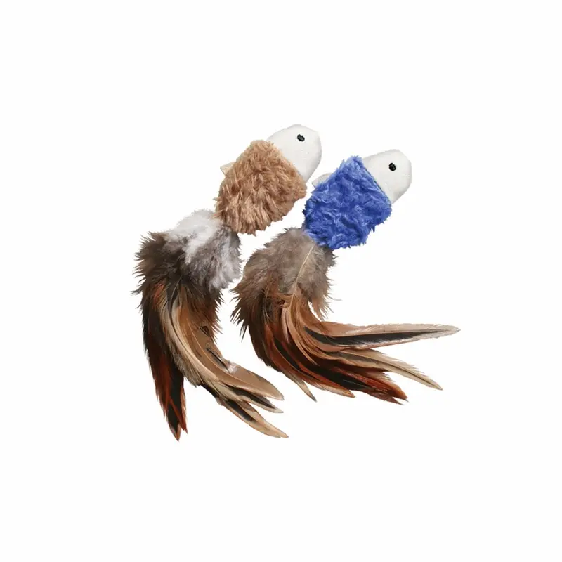 KONG Naturals Crinkle Fish - 2 Pack