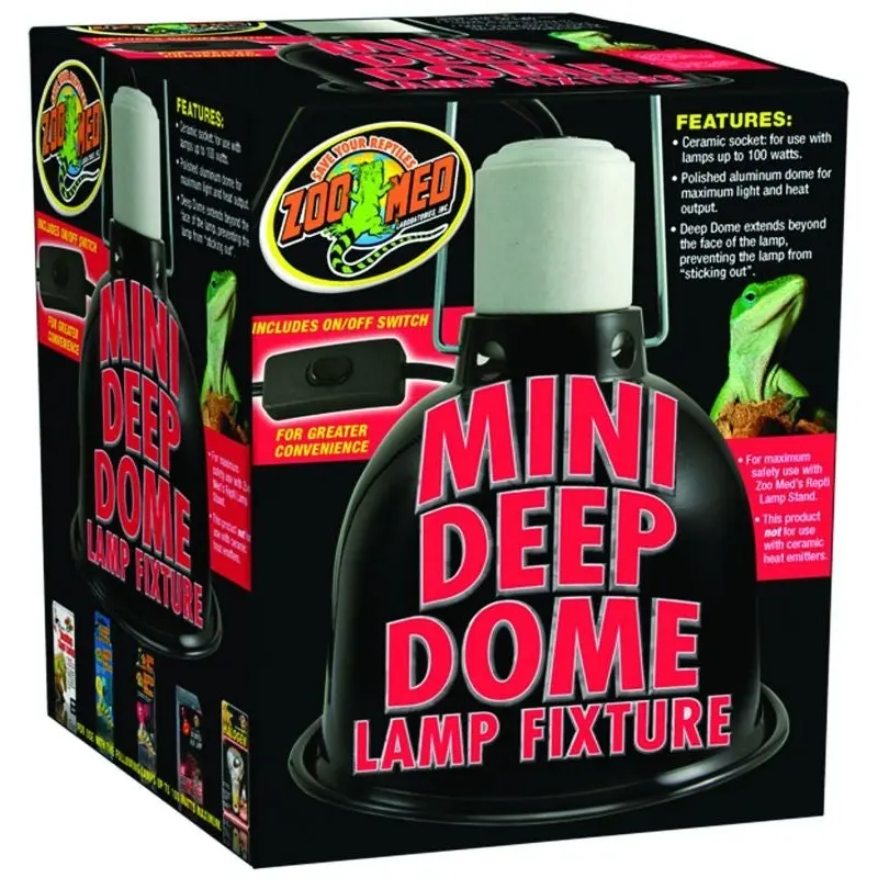 Zoo Med Deep Dome Lamp Mini
