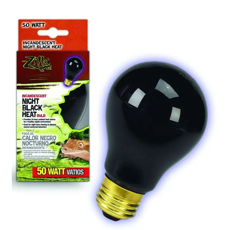 Zilla Night Black Incandescent Bulb 50 Watt