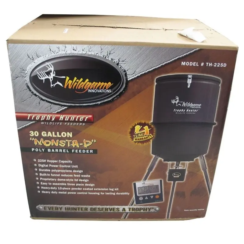 Monsta-D Poly Barrel Feeder 30 Gallon