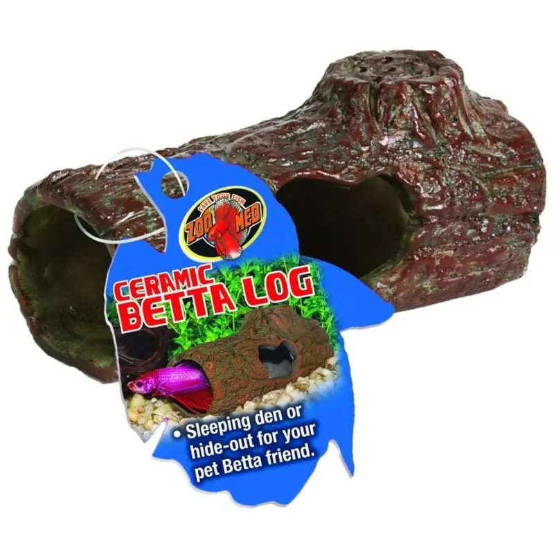 ZooMed Betta Ceramic Log Decoration
