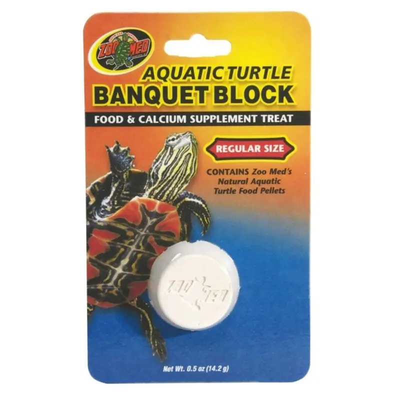 Zoo Med Aquatic Turtle Banquet Block Regular
