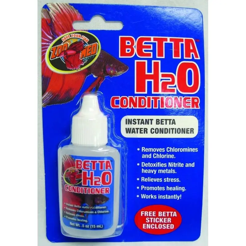 Zoo Med Betta H20 Conditioner 0.5 oz.