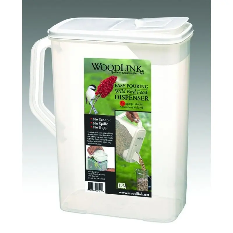 Audubon Dual Pour Seed Container 8 Quart