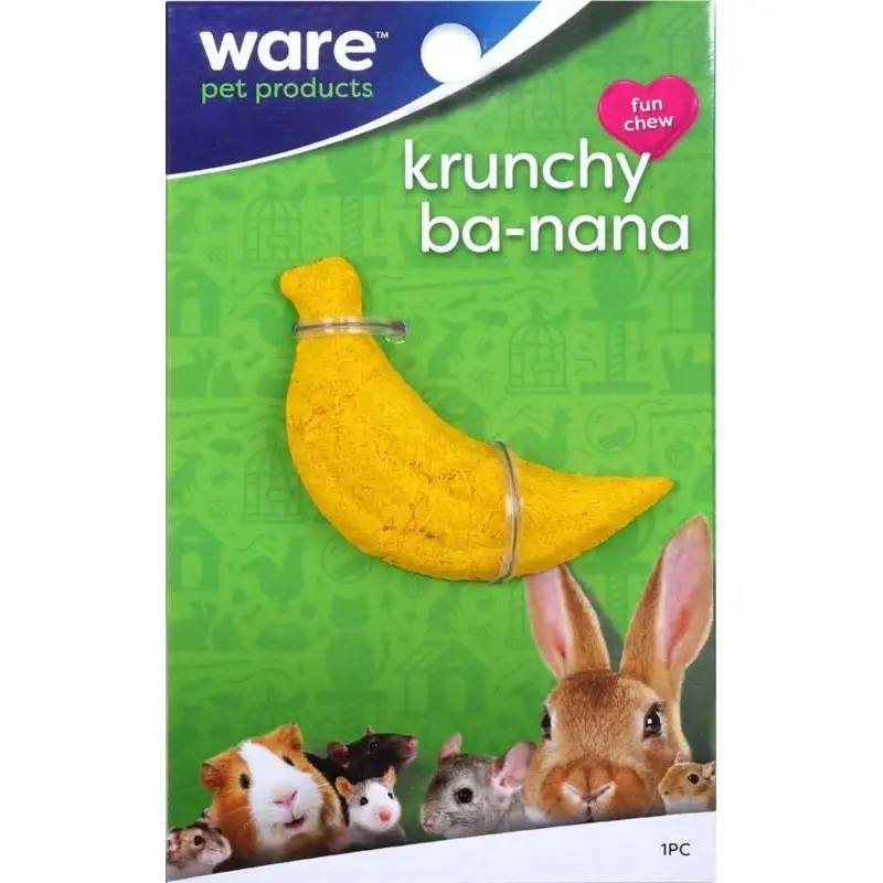 Critter Ware Krunchy Banana Yellow/Green