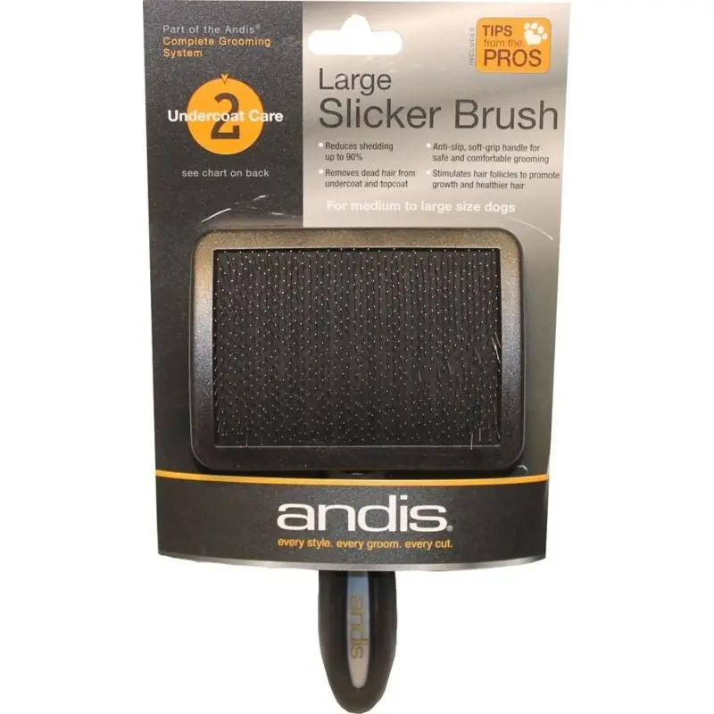 Andis Premium Slicker Brush Large Black