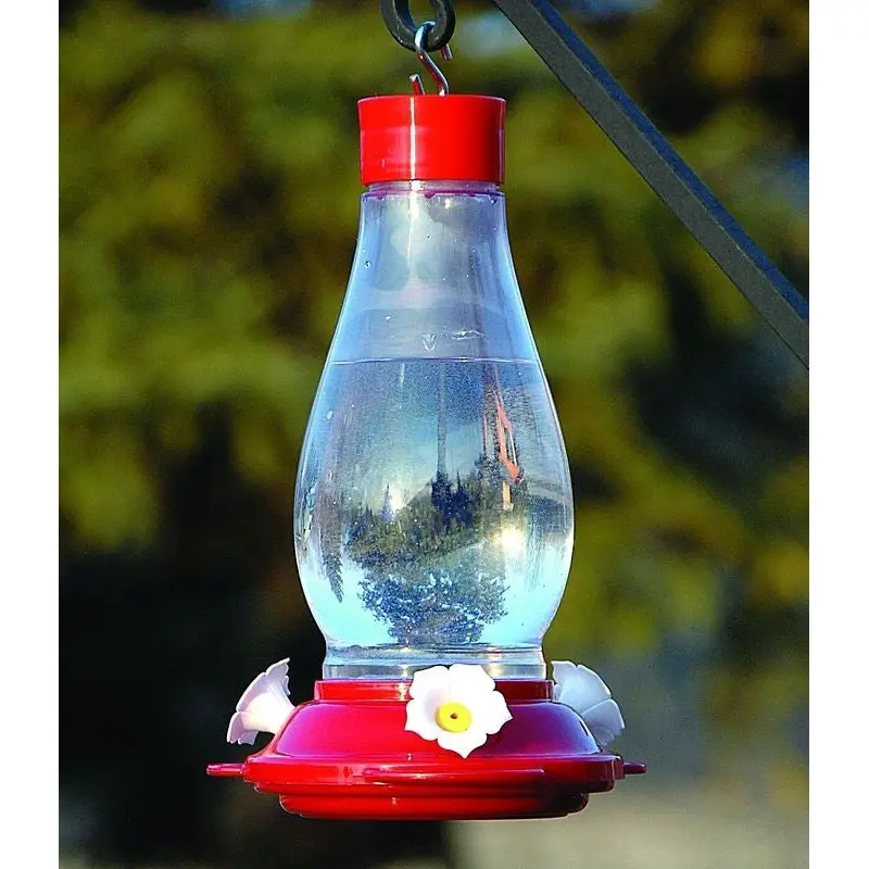 Audubon Plastic Hummingbird Feeder 24oz. Red