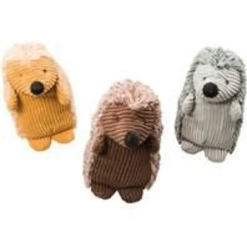 Plush Corduroy Hedgehog 8 Assorted
