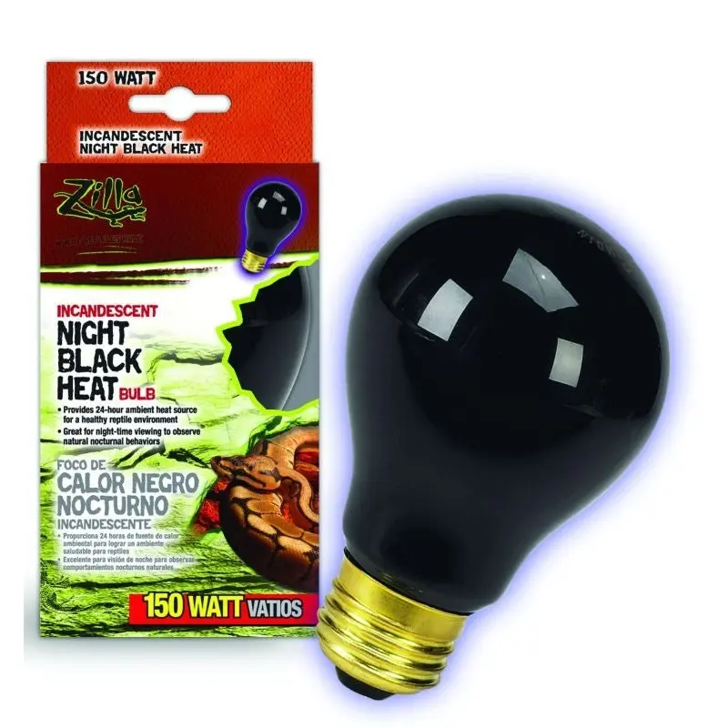 Zilla Night Black Incandescent Bulb 150 Watt