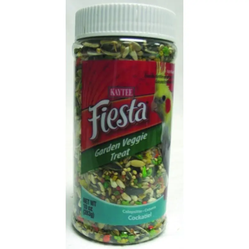 Kaytee Fiesta Garden Veggie Treat Jar 10oz