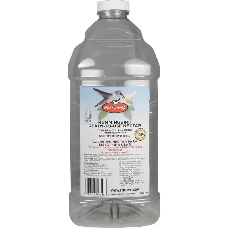 Hummingbird Ready-To-Use Nectar 64oz Clear