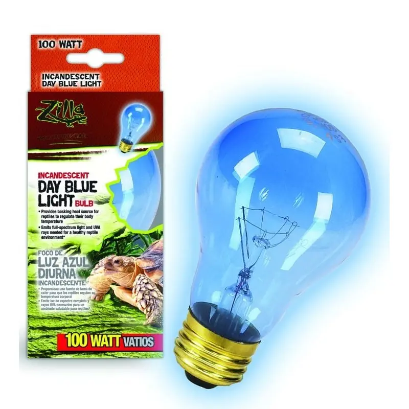 Zilla Day Blue Incandescent Bulb 100 Watt