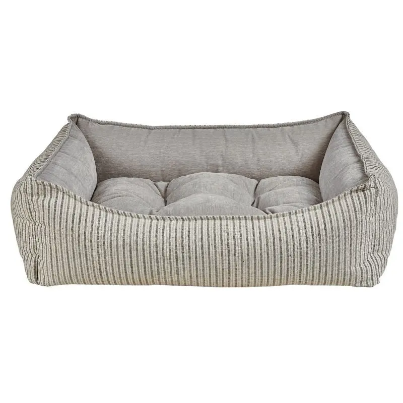 Bowsers Augusta Ticking Scoop Dog Bed