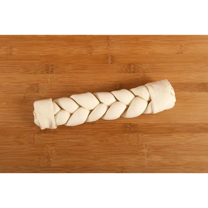 Braided Rawhide Retriever Dog Treat