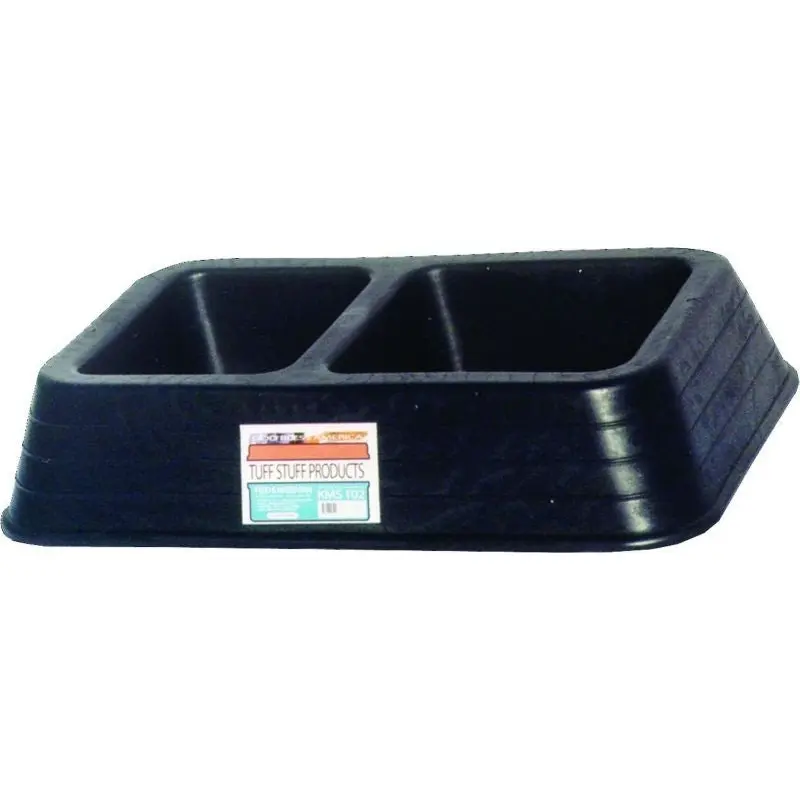 Double Dish 3 QUART Black