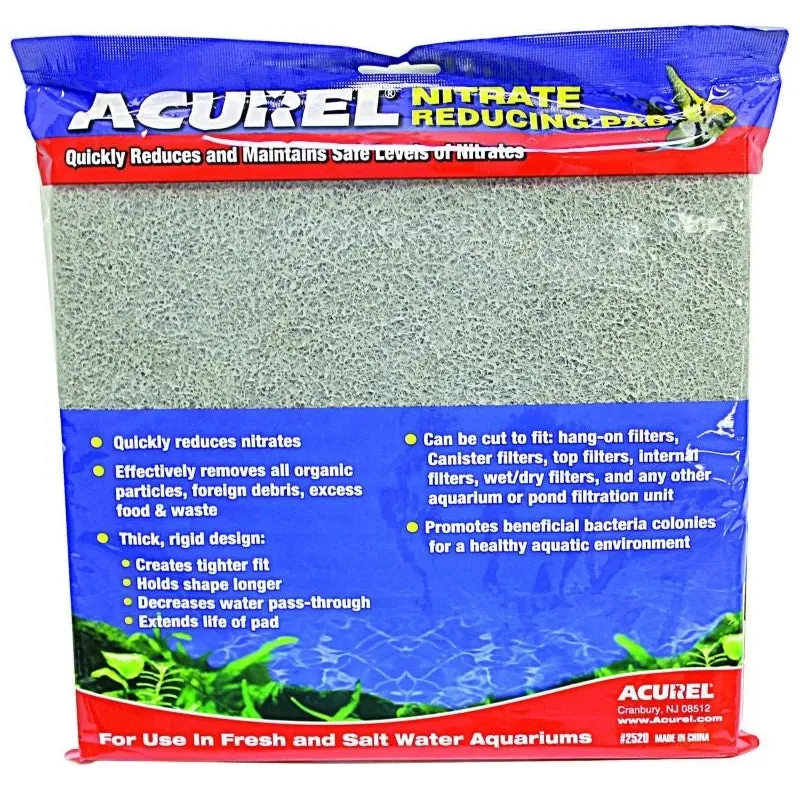 Acurel Nitrate Reducing Infused Media Pad 10 X 18