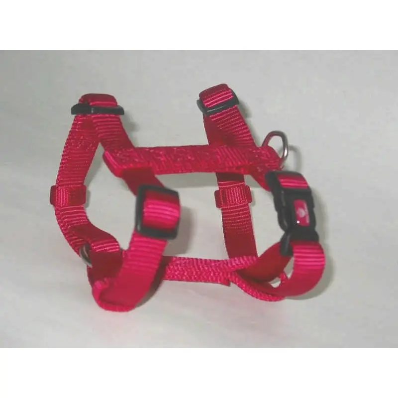Adjustable Dog Harness Extra Small Pink