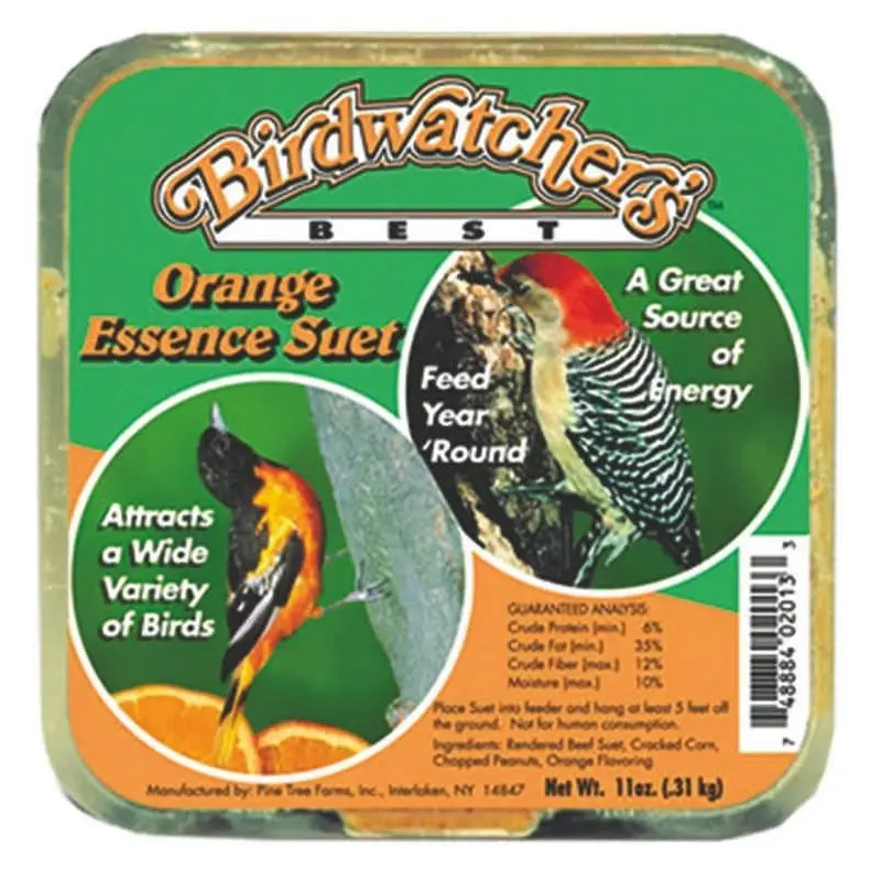 Orange Essence Suet Carry Case Bird Food Other