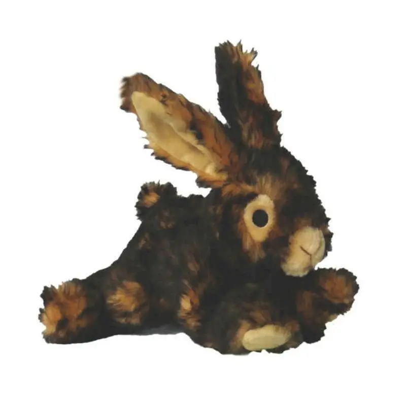 Patchwork Pet Plush Rabbit Dog Toy