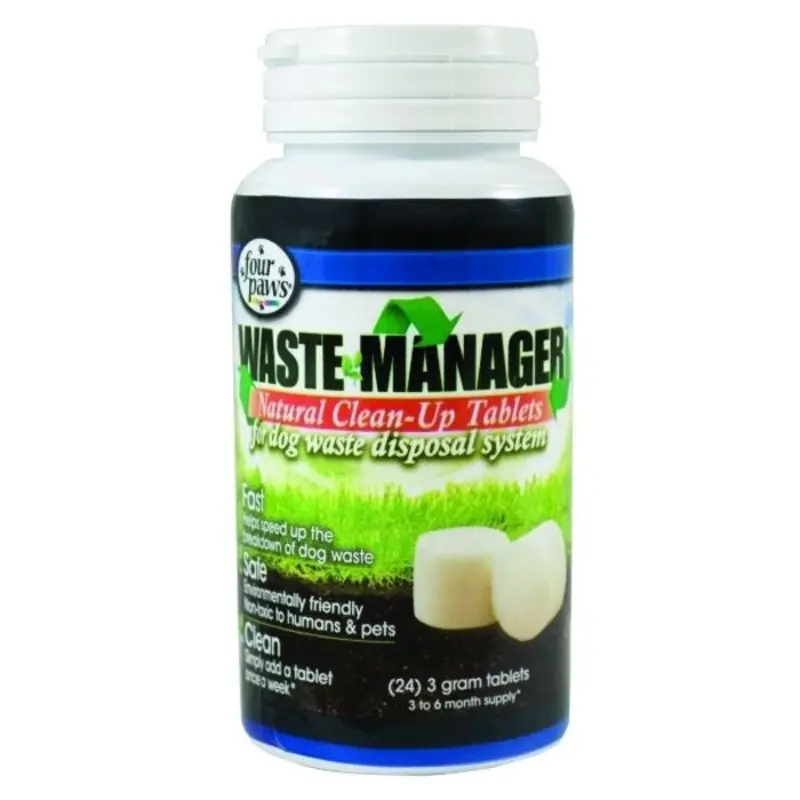Waste Manager Enzyme Tablets 24 Count