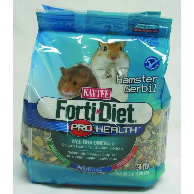 Kaytee Forti-Diet Pro Health Hamster/Gerbil 3lb