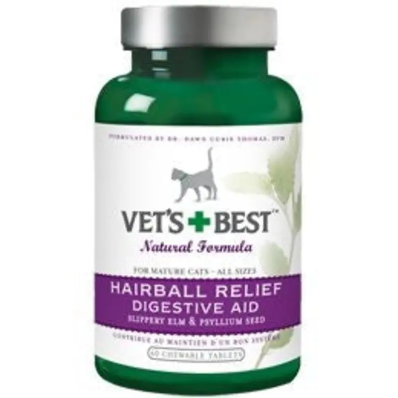 Vets Best Hairball Relief Cat Supplement
