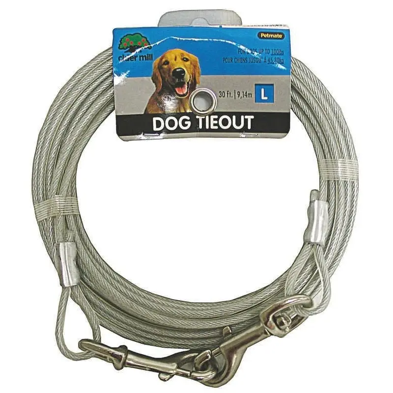 Vinyl Tieout 30 Feet Clear