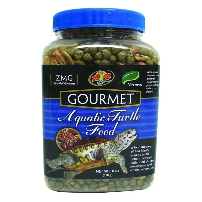 Zoo Med Gourmet Aquatic Turtle Food 6 oz.
