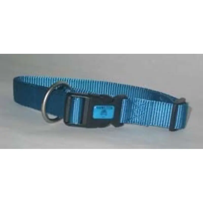 Adjustable Dog Collar 3/8 X 7-12 inch Blue