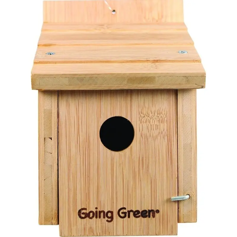Audubon Deluxe Bamboo Wren House Natural