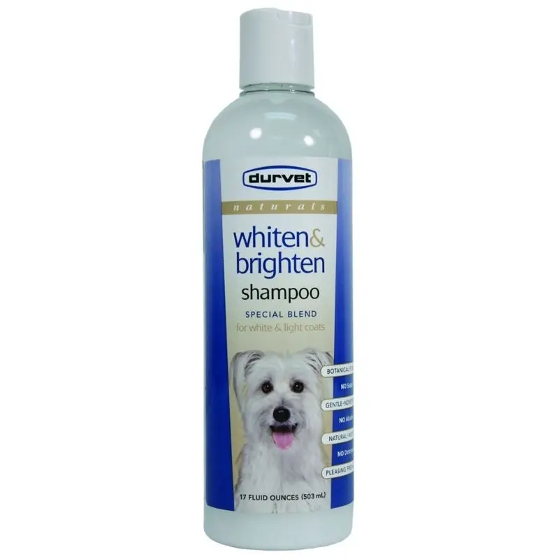 Durvet Naturals Pet Shampoo 17 oz. Whiten/Brighten