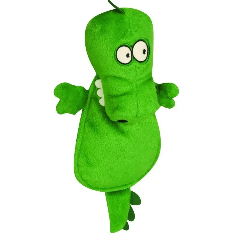 Hear Doggy Flat Ultrasonic Dog Toy Gator