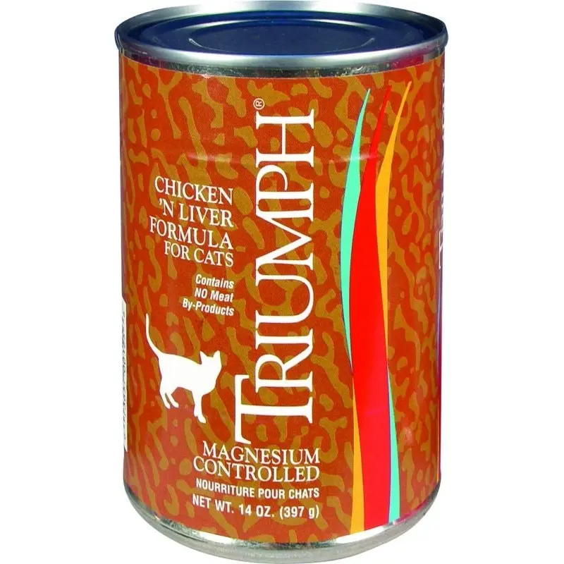 Triumph Canned Cat Food 13 oz. Chicken/Liver