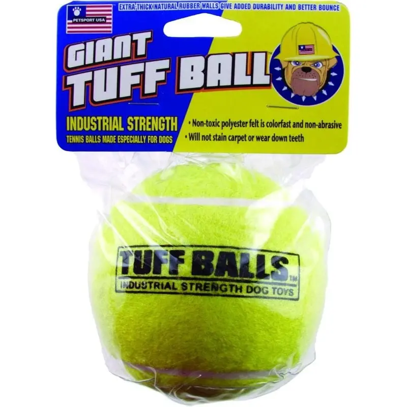 Petsport Usa Giant Tuff Ball 4 Yellow