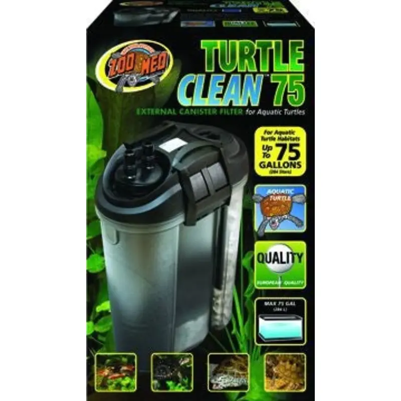 ZooMed Turtle Clean External Canister Filter 75 G
