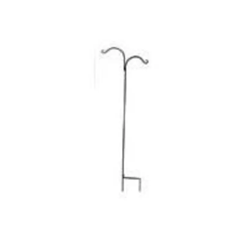 Square Knockdown Shepherd Hook 90 Black